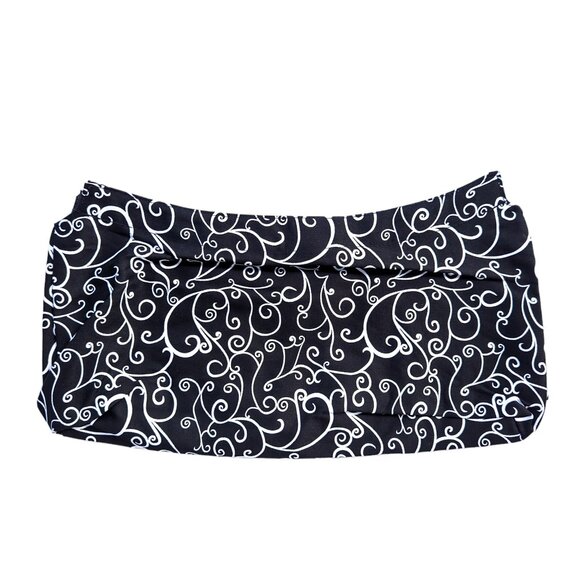 Thirty-One Fitted Purse Skirt Interchangeable Bag Cover Set of 3 Black Pink Red - Picture 7 of 14